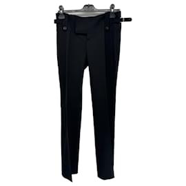 Dolce & Gabbana-DOLCE & GABBANA Trousers T.IT 38 Cotton-Black