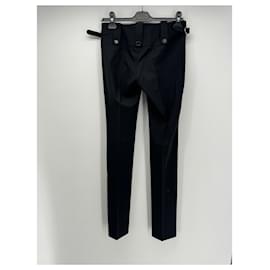 Dolce & Gabbana-DOLCE & GABBANA Trousers T.IT 38 Cotton-Black