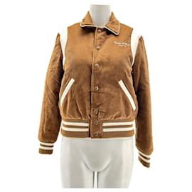 Autre Marque-SPORTY & RICH Jackets T.International S Cotton-Brown
