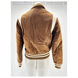Autre Marque-SPORTY & RICH Jackets T.International S Cotton-Brown