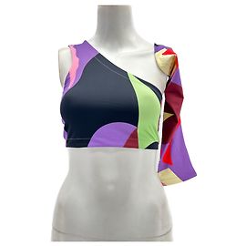 Autre Marque NON SIGNE / NON SIGNÉ Tops T.International S Polyester Multicolore
