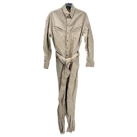 IRO Jumpsuits T.FR 34 Leder Beige