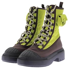 Fendi-FENDI Boots T.EU 39.5 Polyester-Green