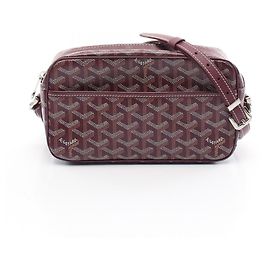 Bolsa de Ombro Goyard Cap Vert PM Marrom Branco Bordeaux
