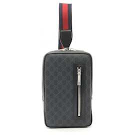 Gucci-Bolsa Slingback GG Supreme da Gucci-Marrom,Preto