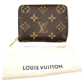 Louis Vuitton-Louis Vuitton Monogram Zippy Coin Purse-Brown