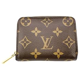 Louis Vuitton-Louis Vuitton Monogram Zippy Coin Purse-Brown