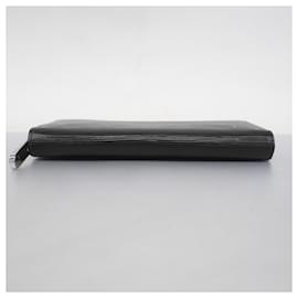 Louis Vuitton-Louis Vuitton Long Wallet Epi Zippy M61857 Noir-Black