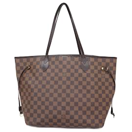 Louis Vuitton-Louis Vuitton Damier Neverfull MM Tote Bag-Damier ebene