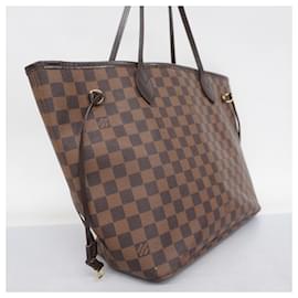Louis Vuitton-Louis Vuitton Damier Neverfull MM Tote Bag-Damier ebene