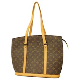 Louis Vuitton-Louis Vuitton Monogram Babylon Tote Bag-Brown