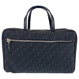 Christian Dior-Christian Dior Dior Trotter Oblique Handbag-Black