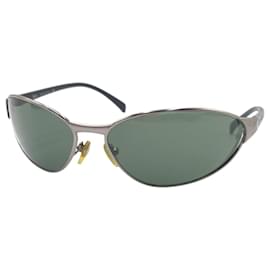 Autre Marque-Ray-Ban Silver Green Metal Sunglasses W3061-Other
