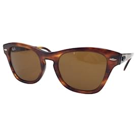 Autre Marque-Ray-Ban Brown Plastic Sunglasses RB07078-F-Brown