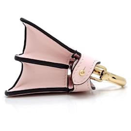 Fendi-Fendi Peekaboo Leather Handbag 7AS106-Pink
