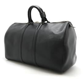 Louis Vuitton-Louis Vuitton Epi Keepall 45 Boston Bag M59152-Black