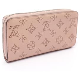 Louis Vuitton-Louis Vuitton Mahina Leather Zippy Wallet M61868-Pink