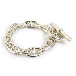 Hermès-Hermes Silver 925 Charm Bracelet-Silvery