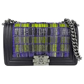 Chanel-Chanel Boy Shoulder Bag-Black,Multiple colors