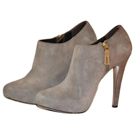 Prada-ankle boots-Grey