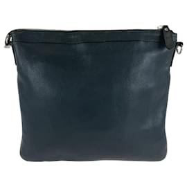 Gucci-Bolsa de ombro de couro cinza escuro GUCCI-Cinza antracite