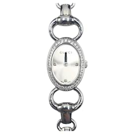 Gucci-GUCCI Tornavoni Oval Diamond Bezel Women's Watch-Other