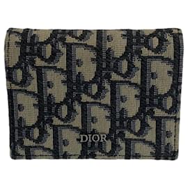 Christian Dior-Christian Dior Dior Oblique Trotter Navy Shoulder Bag-Navy blue