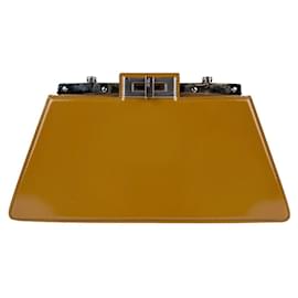 Fendi-Fendi Peekaboo Mini Pocket-Brown