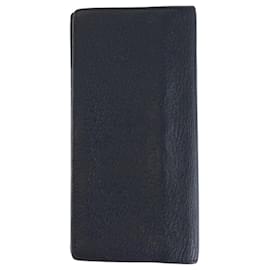 Gucci-GUCCI GG Marmont Black Leather Long Wallet-Black