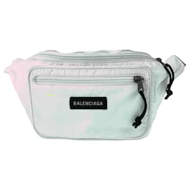 Balenciaga-Balenciaga Black Nylon Sling Bag-Black