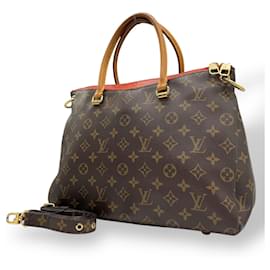 Louis Vuitton-Louis Vuitton Monogram Pallas Handbag-Brown