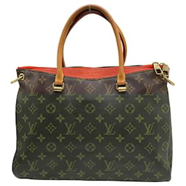 Louis Vuitton-Louis Vuitton Monogram Pallas Handbag-Brown