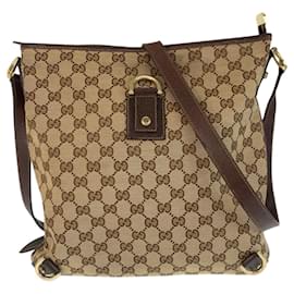 Gucci-Gucci Abby Beige Brown Crossbody Shoulder Bag-Brown,Beige