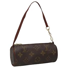 Louis Vuitton-LOUIS VUITTON Monogram Papillon Pouch LV Auth 109653-Monogram