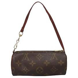 Louis Vuitton-LOUIS VUITTON Monogram Papillon Pouch LV Auth 109653-Monogram