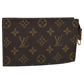 Louis Vuitton-LOUIS VUITTON Monogram Bucket PM Accessory Pouch LV Auth 113795-Monogram