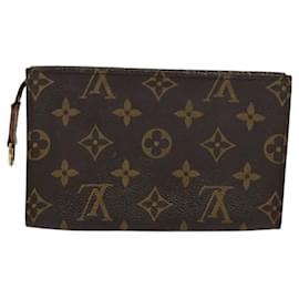 Louis Vuitton-LOUIS VUITTON Monogram Bucket PM Accessory Pouch LV Auth 113795-Monogram