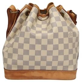Louis Vuitton-LOUIS VUITTON Damier Azur Noe BB Shoulder Bag N41220 LV Auth 114354-Other