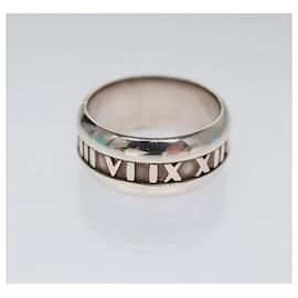 Autre Marque-TIFFANY&Co. Atlas Ring Ag925 Silver Auth yk16936-Silvery