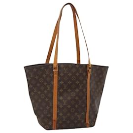 Louis Vuitton-LOUIS VUITTON Monogram Sac Shopping Tote Bag M51108 LV Auth 110417-Monogram
