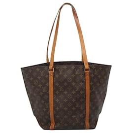Louis Vuitton-LOUIS VUITTON Monogram Sac Shopping Tote Bag M51108 LV Auth 110417-Monogram
