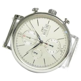IWC-IWC Portofino Chronograph silver Bracelet Specification IW391009 Mens-Silvery