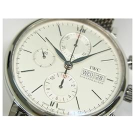 IWC-IWC Portofino Chronograph silver Bracelet Specification IW391009 Mens-Silvery