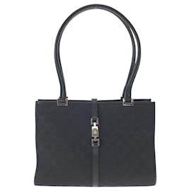 Gucci-Gucci Jackie Black Tote Bag-Black
