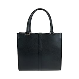 Gucci-Gucci Jackie Black Leather Tote Bag-Black