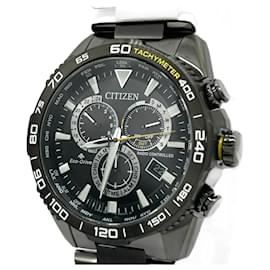 Citizens of Humanity-Citizen Promaster Men's Solar Chronograph Watch-Black