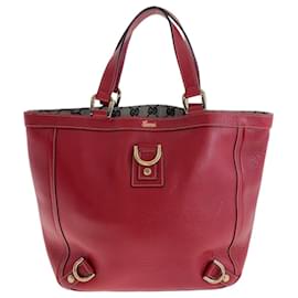 Gucci-Gucci Abbey Red Tote Bag-Red