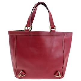 Gucci-Gucci Abbey Red Tote Bag-Red