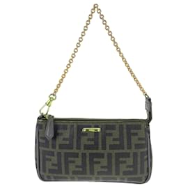 Fendi-Fendi Zucca Pattern Handbag-Brown,Pink