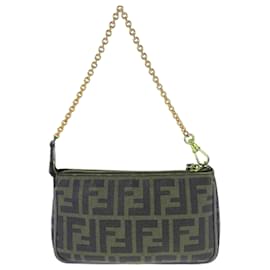 Fendi-Fendi Zucca Pattern Handbag-Brown,Pink